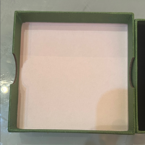 Green Jewelry Box with Gold Lettering - Picture 3 of 3